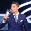 Cristiano Ronaldo récompensé lors des FIFA Football Awards à Zurich le 9 janvier 2017.