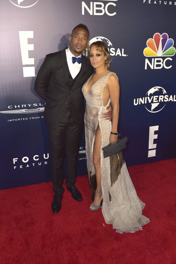 Marlon Wayans et sa femme Angelica Zackary à la soirée post-Golden Globes du groupe NBCUniversal. Los Angeles, le 8 janvier 2017. © Future-Image via ZUMA Press/Bestimage