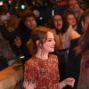 Emma Stone - Arrivées à l'avant-première du film "La La Land" au cinéma UGC Normandie à Paris, le 10 janvier 2017. © Lionel Urman/Bestimage