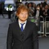 Ed Sheeran à la projection du film "Ed Sheeran: Jumpers For Goalposts" (concert de Ed Sheeran filmé depuis le Wembley Stade de Londres qu'il a donné en juillet 2015) à Londres, le 22 octobre 2015.