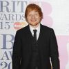 Ed Sheeran à la Soirée des "BRIT Awards 2015" à Londres, le 25 février 2015.