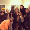 Khloé Kardashian a publié une photo d'elle entourée de son équipe, sur sa page Instagram, le 12 janvier 2017