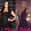 Khloé Kardashian a publié une photo de son impressionante perte de poids sur sa page Instagram, le 12 janvier 2017