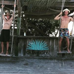 Justin Bieber et Patrick Schwarzenegger en vacances aux Bahamas, janvier 2017