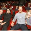 Jean Todt, Michelle Yeoh, Michael Schumacher et sa femme Corinna - Premiere du film Asterix à Paris le 13 janvier 2008.
