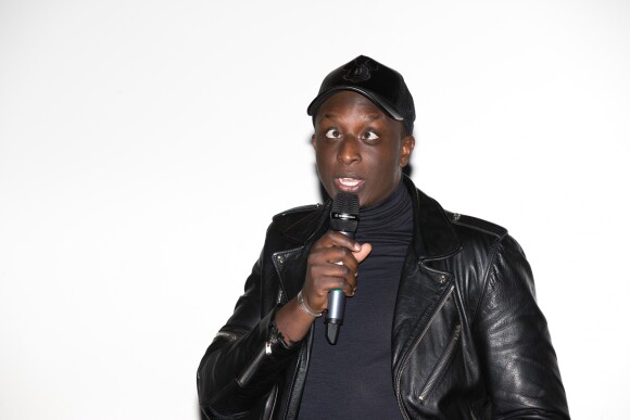 Ahmed Sylla lors de l'avant-première du film "L'Ascension" au Kinepolis de Lomme, banlieu de Lille, France, le 3 janvier 2017. © Stéphane Vansteenkiste/Bestimage