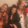 Kourtney Kardashian à l'anniversaire de Cash Warren avec Chrissy Teigen et son mari John Legend. Photo publiée sur Instagram le 15 janvier 2017