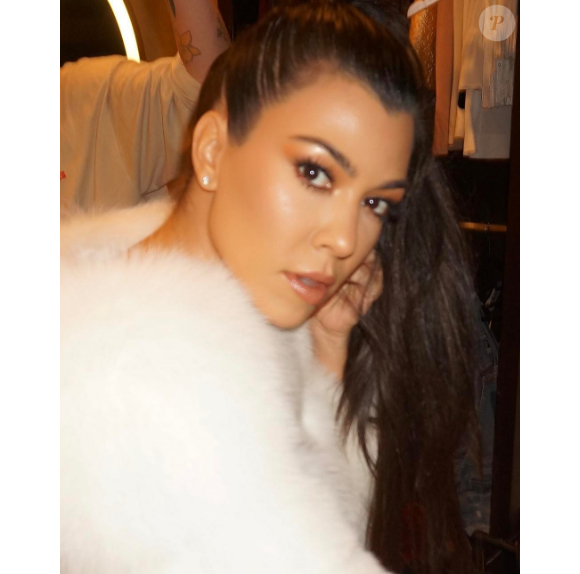 Kourtney Kardashian - Photo publiée sur Instagram le 15 janvier 2017