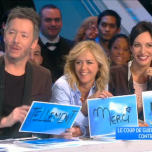 Jean-Luc Lemoine, Enora Malagré et Géraldine Maillet dans TPMP, le 17 janvier 2017 sur C8.