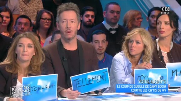 Géraldine Maillet qualifie de "cons" les canidats de télé-réalité, le 17 janvier 2017.