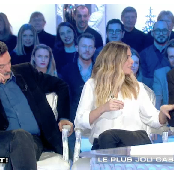 Clara Morgane tacle Enora Malagré, Gilles Verdez s'en mêle ! Le 21 janvier 2017 dans "Salut les Terriens !" sur C8.