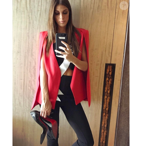 Iris Mittenaere sur une photo publiée sur Instagram le 21 janvier 2017