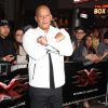 Vin Diesel lors de la première du film "xXx Reactivated" au TCL Chinese Theater à Los Angeles, Californie, Etats-Unis, le 19 janvier 2017.