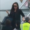 Angelina Jolie arrive à Denver le 3 janvier 2017.
