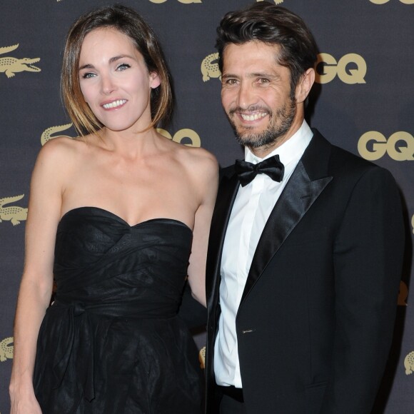 Bixente Lizarazu et son amie Claire Keim - Soiree GQ ' l'Homme de l'Annee 2012' au Musee d' Orsay a Paris le 16 Janvier 2013.