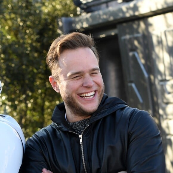 Olly Murs à Disneyland Paris pour "Star Wars : La Saison de la Force" le 21 janvier 2017