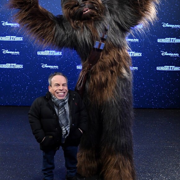 Warwick Davis à Disneyland Paris pour "Star Wars : La Saison de la Force" le 21 janvier 2017