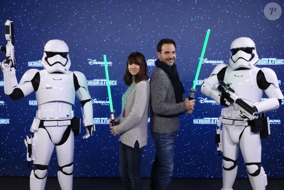 Ambiance - Les personnages de Star Wars font le show à Disneyland Paris pour "La Saison de la Force" le 21 janvier 2017