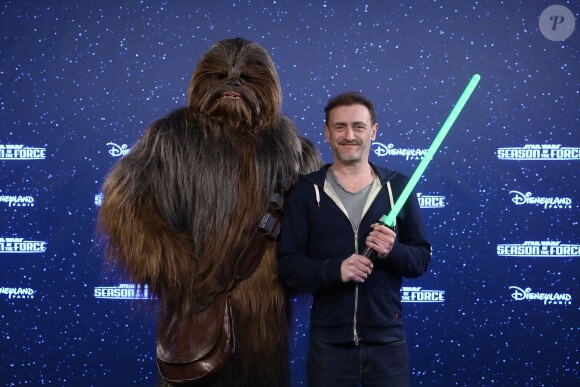 Jean-Paul Rouve à Disneyland Paris pour "Star Wars : La Saison de la Force" le 21 janvier 2017