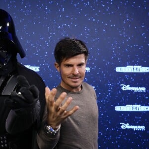 Vincent Niclo à Disneyland Paris pour "Star Wars : La Saison de la Force" le 21 janvier 2017