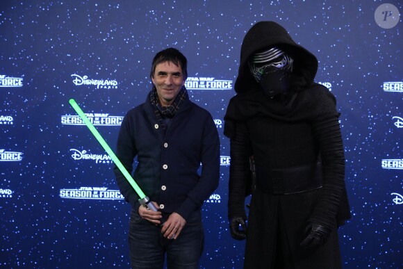 Samuel Benchetrit à Disneyland Paris pour "Star Wars : La Saison de la Force" le 21 janvier 2017