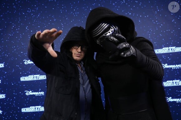Benoît Magimel à Disneyland Paris pour "Star Wars : La Saison de la Force" le 21 janvier 2017