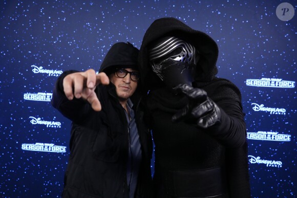 Benoît Magimel à Disneyland Paris pour "Star Wars : La Saison de la Force" le 21 janvier 2017
