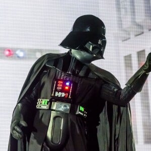 Ambiance - Les personnages de Star Wars font le show à Disneyland Paris pour "La Saison de la Force" le 21 janvier 2017