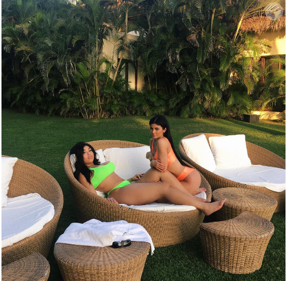 Kylie Jenner et sa meilleure amie Jordyn Woods. Photo publiée sur Instagram en janvier 2017