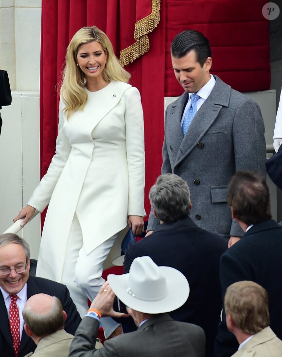 Ivanka Trump et son mari Jared Kushner - Investiture du 45e président des Etats-Unis Donald Trump à Washington DC le 20 janvier 2017