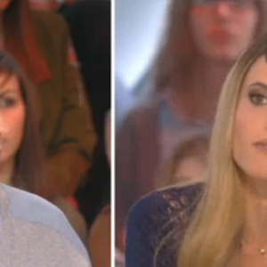 Capucine Anav face à Matthieu Delormeau dans "Il en pense quoi Matthieu ?" sur C8, le 27 janvier 2017.