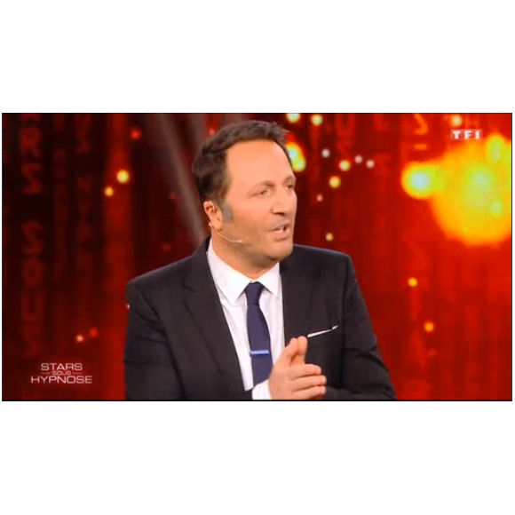 Arthur dans "Stars sous hypnose", le 28 janvier 2017 sur TF1.