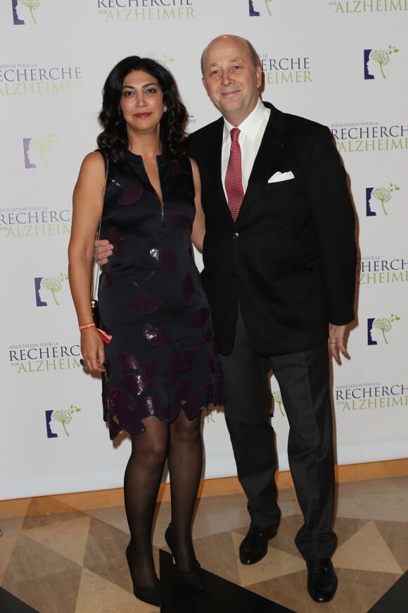 Docteur Olivier de Ladoucette et sa femme Lina lors du photocall du 12ème Gala de l'Association pour la Recherche sur Alzheimer à la salle Pleyel, à Paris, le 30 janvier 2017.