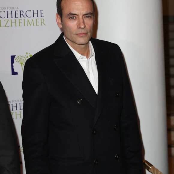 Anthony Delon lors du photocall du 12ème Gala de l'Association pour la Recherche sur Alzheimer à la salle Pleyel, à Paris, le 30 janvier 2017.