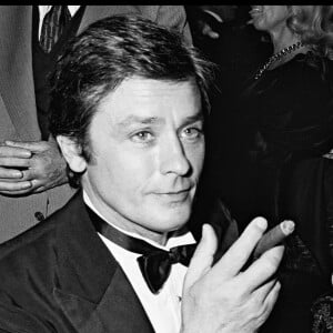 Alain Delon à Paris en octobre 1980.