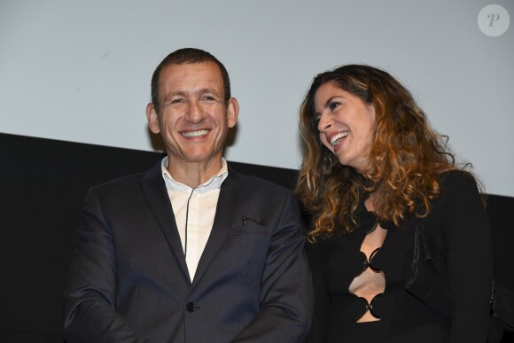 Dany Boon et sa femme Yaël - Avant-première du film "Ma famille t'adore déjà!" au cinéma Elysées Biarritz à Paris, France, le 7 novembre 2016. © Pierre Perusseau/Bestimage