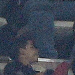 Cristiano Ronaldo assiste au match Real Madrid contre Deportivo La Corogne en présence de sa compagne Georgina Rodriguez et de son fils Cristiano Jr ainsi que sa mère Maria Dolores à Madrid le 10 décembre 2016