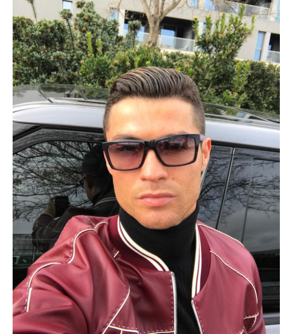 Cristiano Ronaldo, dernier selfie en date avant son 32e anniversaire le 5 février 2017. Photo Instagram.