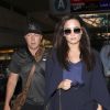 Demi Lovato arrive à l'aéroport de LAX à Los Angeles pour prendre l'avion, le 16 novembre 2016 © CPA/Bestimage