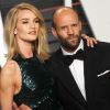 Rosie Huntington-Whiteley et Jason Statham - People à la soirée "Vanity Fair Oscar Party" à Hollywood. Le 22 février 2015.