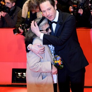 Bim Bam Merstein et Reda Kateb lors de la première du film "Django" pendant l'ouverture du 67e Festival du Film International de Berlin, la Berlinale, à Berlin, Allemagne, le 9 février 2017.