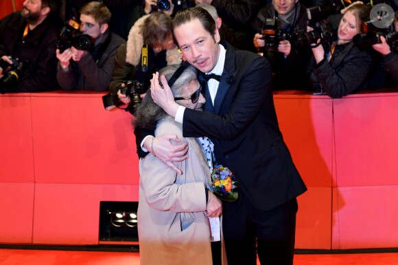 Bim Bam Merstein et Reda Kateb lors de la première du film "Django" pendant l'ouverture du 67e Festival du Film International de Berlin, la Berlinale, à Berlin, Allemagne, le 9 février 2017.