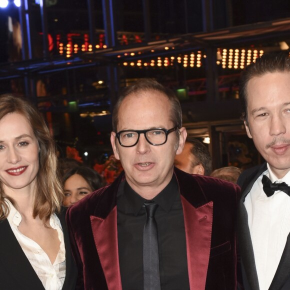 Cécile de France, Etienne Comar et Reda Kateb lors de la première du film "Django" pendant l'ouverture du 67e Festival du Film International de Berlin, la Berlinale, à Berlin, Allemagne, le 9 février 2017.