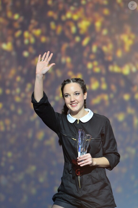 Jain (artiste féminine) lors de la 32ème cérémonie des "Victoires de la Musique" au Zénith de Paris, le 10 février 2017. © Guirec Coadic/Bestimage