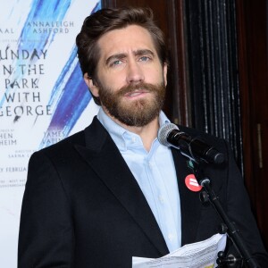 Jake Gyllenhaal lors de la réouverture de l'Hudson Theater à New York le 8 février 2017