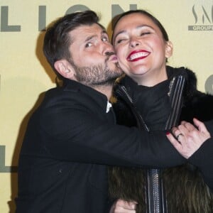 Christophe Beaugrand et Sandrine Quétier - Avant-première du film "Lion" au cinéma Gaumont Opéra à Paris, France, le 10 février 2017. © Olivier Borde/Bestimage