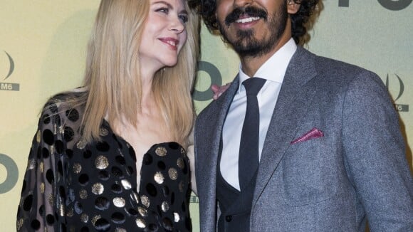 Interviews de Dev Patel et Nicole Kidman à l'avant-première de Lion à Paris le 10 février 2017.