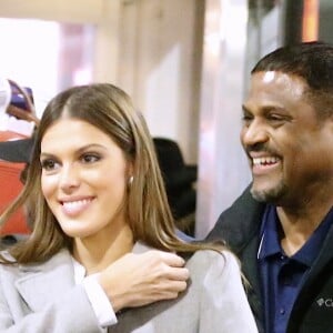 Exclusif - Miss Univers 2016 Iris Mittenaere arrive à l'aéroport JFK de New York City, New York, Etats-Unis, le 2 février 2017. 