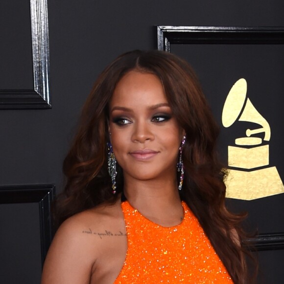 Rihanna à la 59ème soirée annuelle des Grammy Awards au Staples Center de Los Angeles, le 12 février 2017 © Chris Delmas/Bestimage