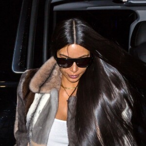 Kim Kardashian dans les rues de New York. Kim se prépare à assister au défilé de mode de son mari K. West. Le 13 février 2017